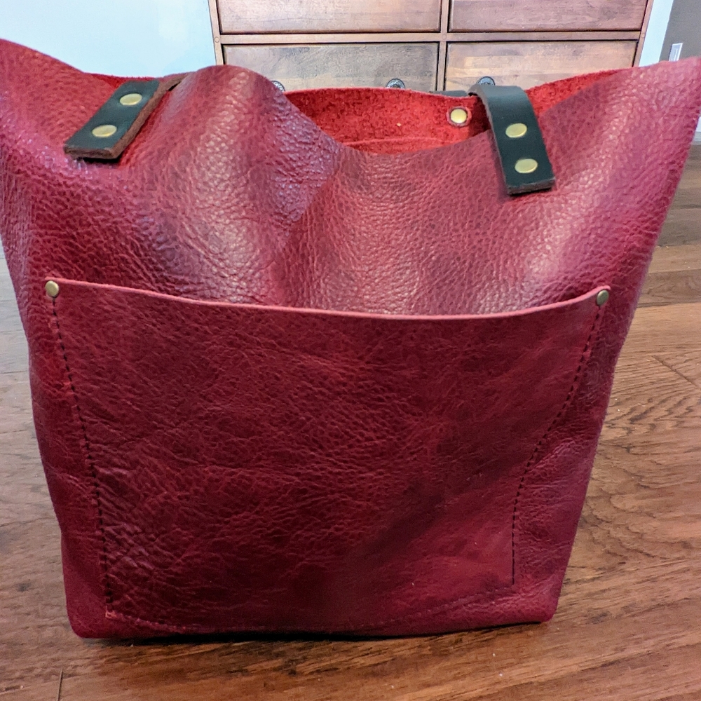 Portland Leather Goods Sangria Tote